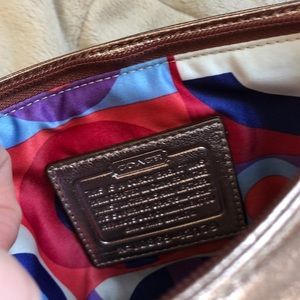 Coach Bags - π Coach Rose Gold Wristlet, J0869 Coach Bags - π Coach Rose Gold Wristlet, J0869